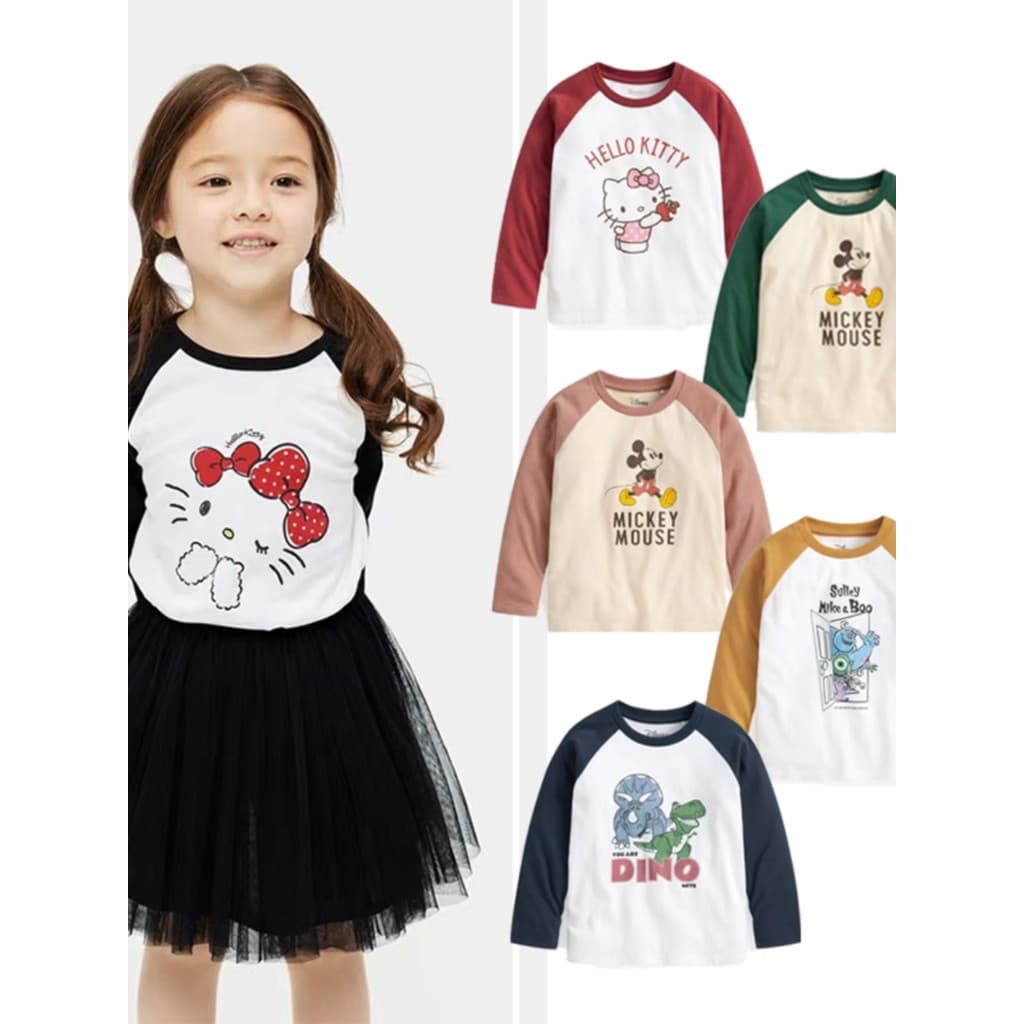 Primavera outono novos meninos cor-bloqueio topos Yuantong dos desenhos animados roupas infantis meninas camisas de fund