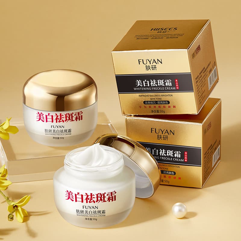 [Tiro 1 Remessa 3] Hansefuyan Creme Clareador para Remoção de Sardas Genuíno Creme Facial para Manchas de Sardas Loja Pr