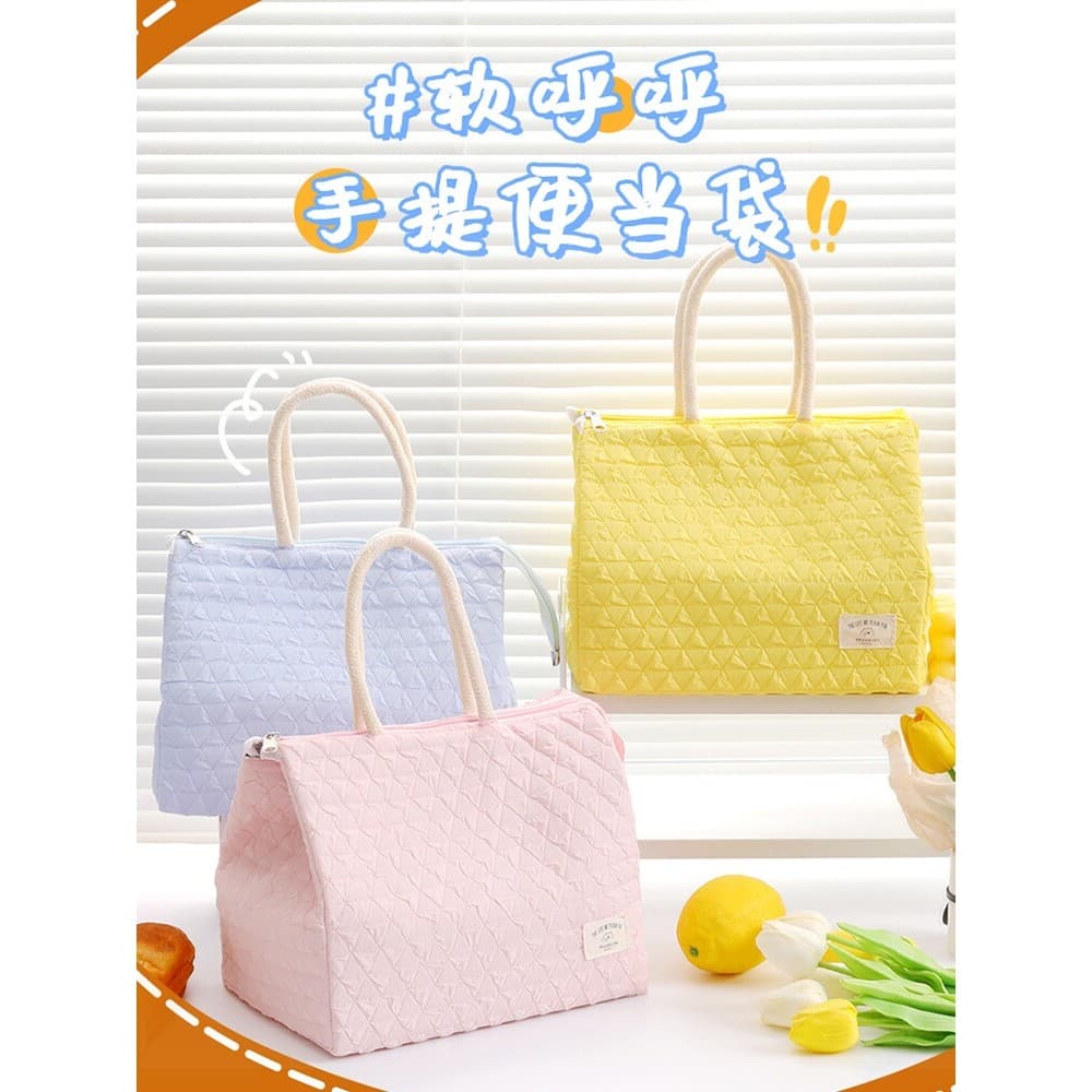 Lancheira bolsa saco de isolamento saco de almoço portátil folha de alumínio engrossado grande capacidade com bolsa de a