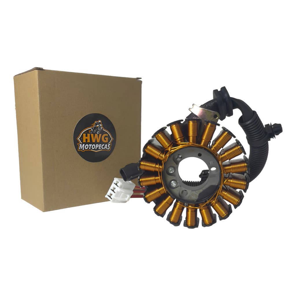 Estator Magneto Yamaha Nmax 160 2021-2024 C/ Bobina de Pulso HWG