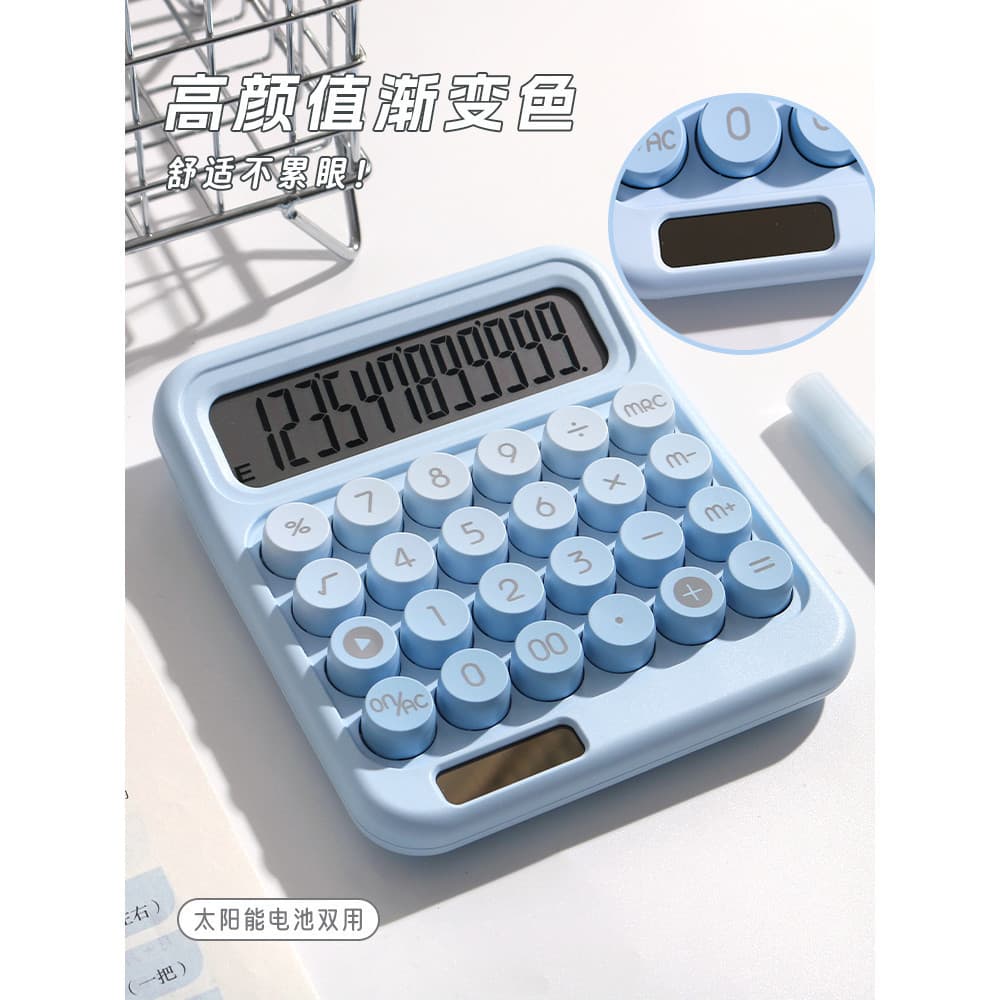 calculadora cientifica ♠Calculadora da série de cores gradientes Modelo de deusa de alto valor Computador Escritório Bot