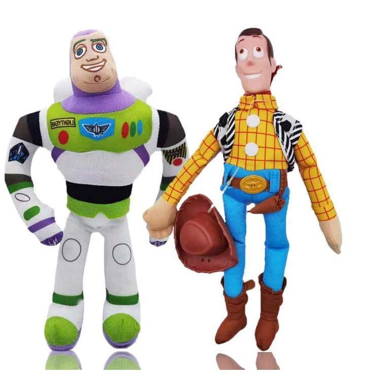 Desenho Animado Buzz Lightyear Wodody Brinquedo De Pelúcia Infantil