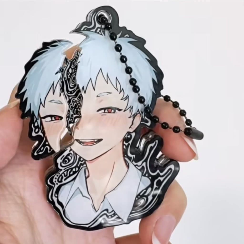 O Verão Hikaru Died Anime Chaveiro Ga Shinda Natsu Acrílico Tsujinaka Yoshiki Bolsa Pingente Ornamento