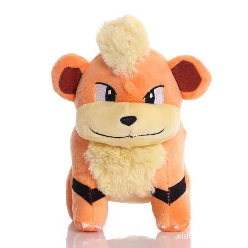 Brinquedos De Pelúcia Boneca Pokemon Growlithe Plush De 20cm