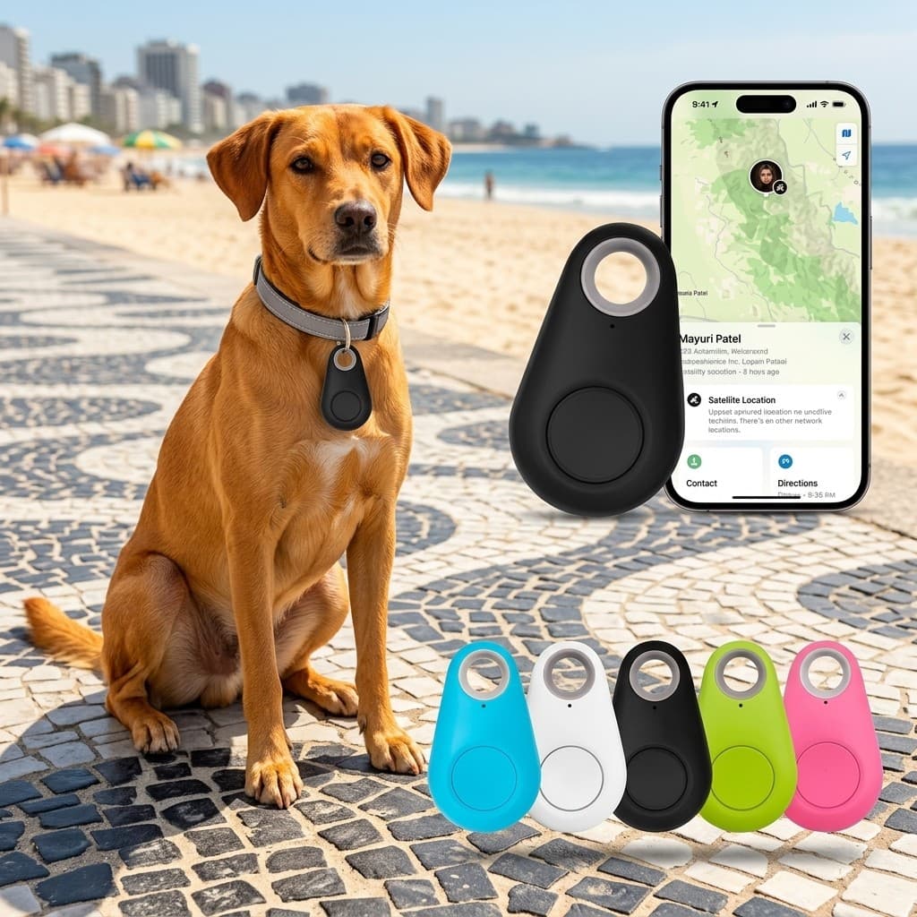 Rastreador de Bagagem Tag Itag, Anti-Perda, Mini Localizador GPS para Mala e Chaveiro