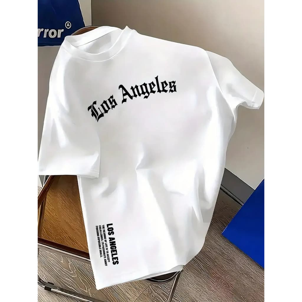 Camiseta Los Angeles, Camiseta casual, Camiseta com estampa, Camiseta Moderna, Camisa Los Angeles