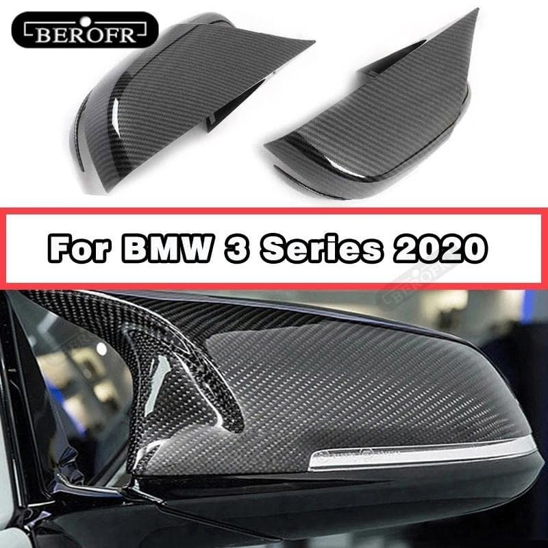 Para BMW Série 3 2020 Espelho Reverso Habitação Reformado Cowhorn Retrovisor Peças De Automóvel Decoração Do Carro