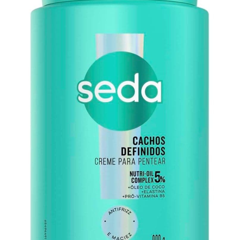Creme de Pentear Seda Cachos Definidos 900g – Pote Nutri-Oil + Elastina Original