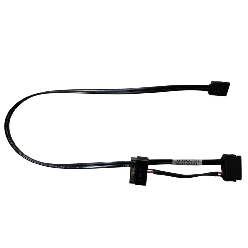 Cabo Sata Slimline 13p Fêmea Power 15p, Sata 7p 50.sxnd1.001