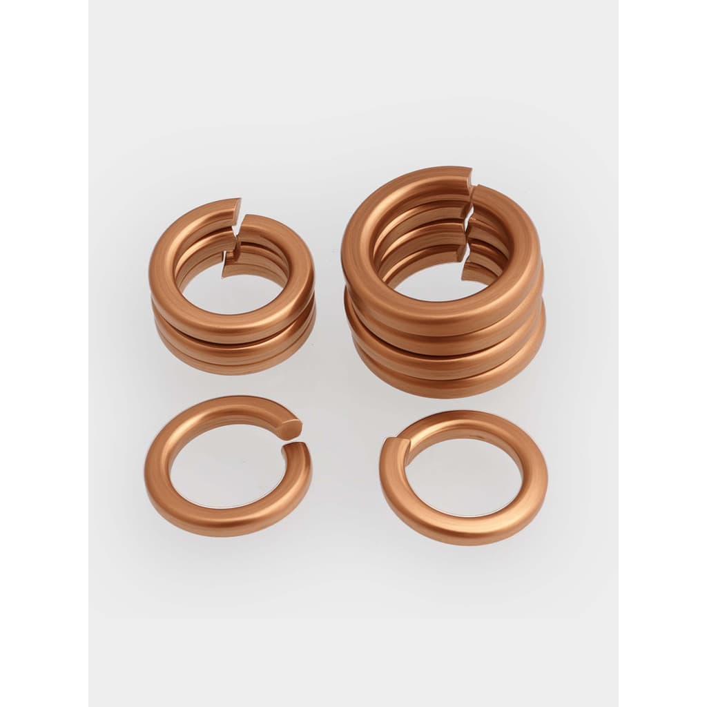 Junta de mola de cobre Junta de mola de Bronze Arruela de junta de mola (GB93) M3 M4 M5 M6 M8M10M12