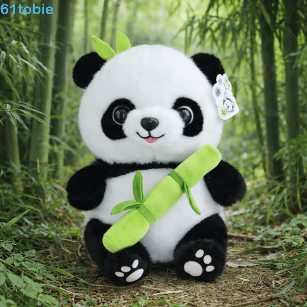 TOBIE Kawaii Panda , Abraçando Recurso Brinquedo De Pelúcia Macio , Tamanho 25cm Crianças Gits Bicho