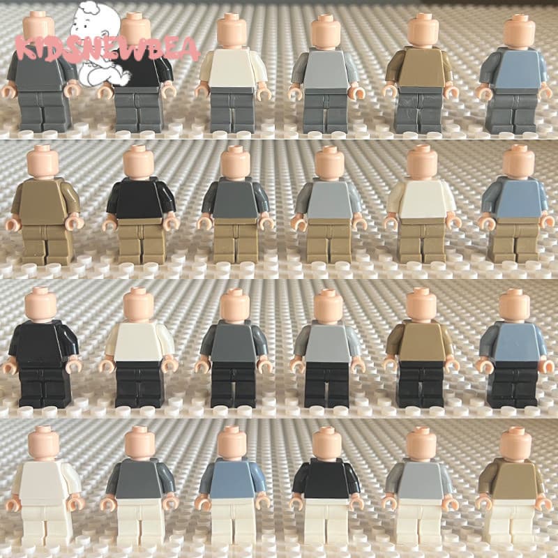 10 Peças/20/30 De Brinquedo De Tijolo Atacado Acessórios De Boneca De Corpo Compatíveis Presentes Para Crianças