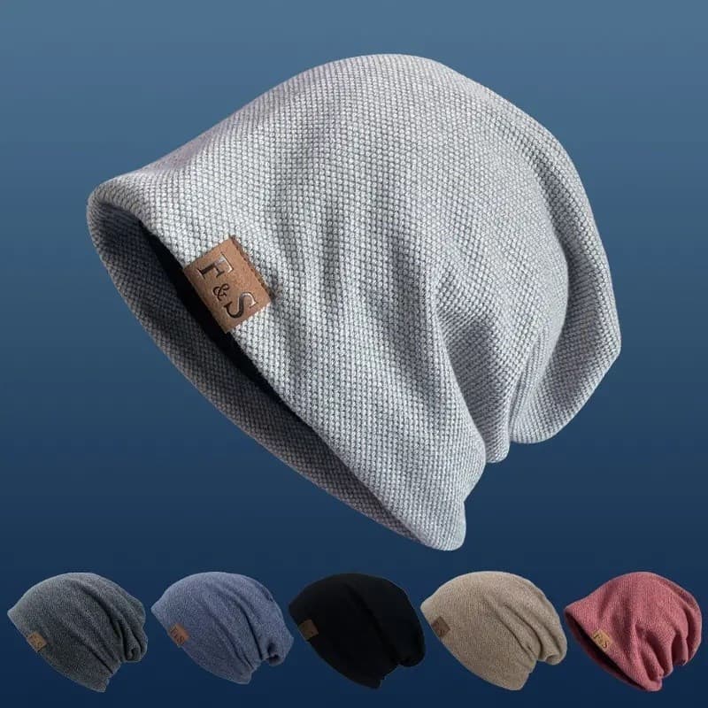 Gorro Respirável e Confortável para Homens e Mulheres - Perfeito para Esportes, Fitness e Moda de Dormir, Unissex, em Al