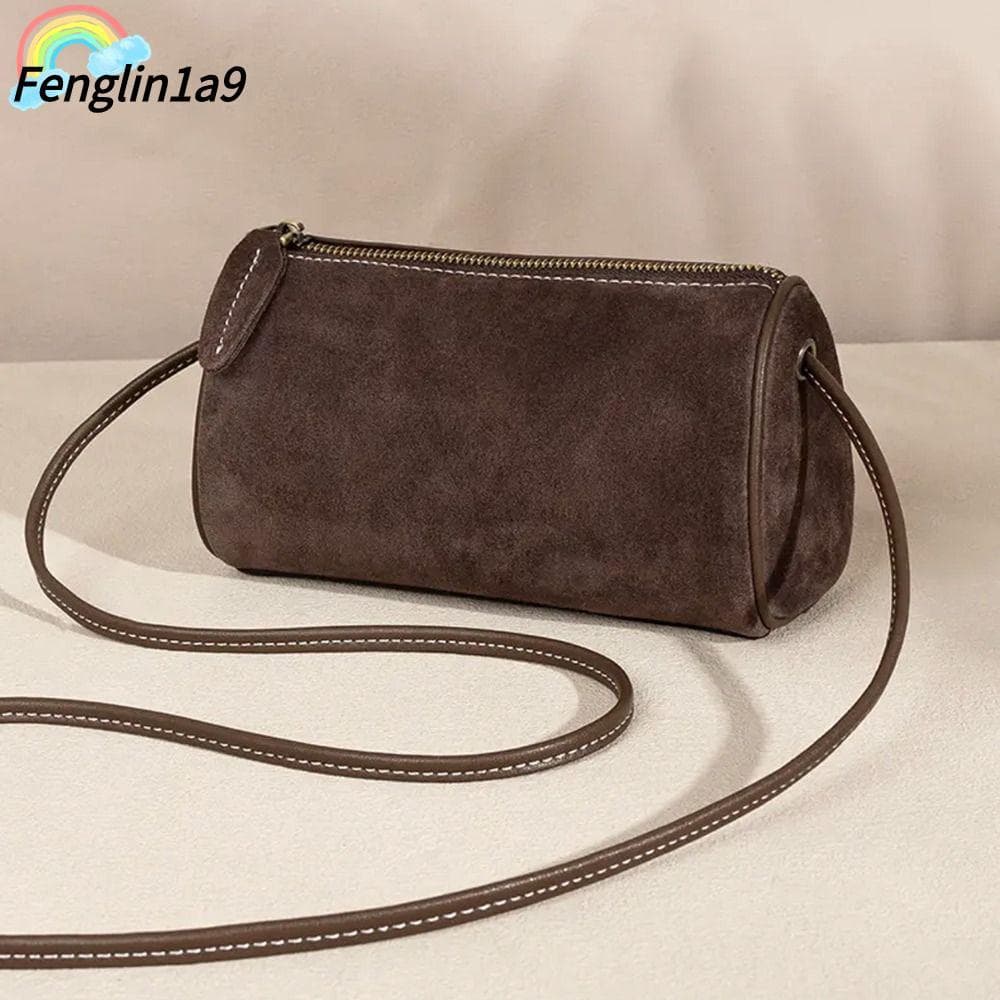 FENGLINA Bolsa De Ombro , Elegante Camurça Feminina Vintage , Luxuosa , Casual , Grande Capacidade , Bolsas De Mão Femin