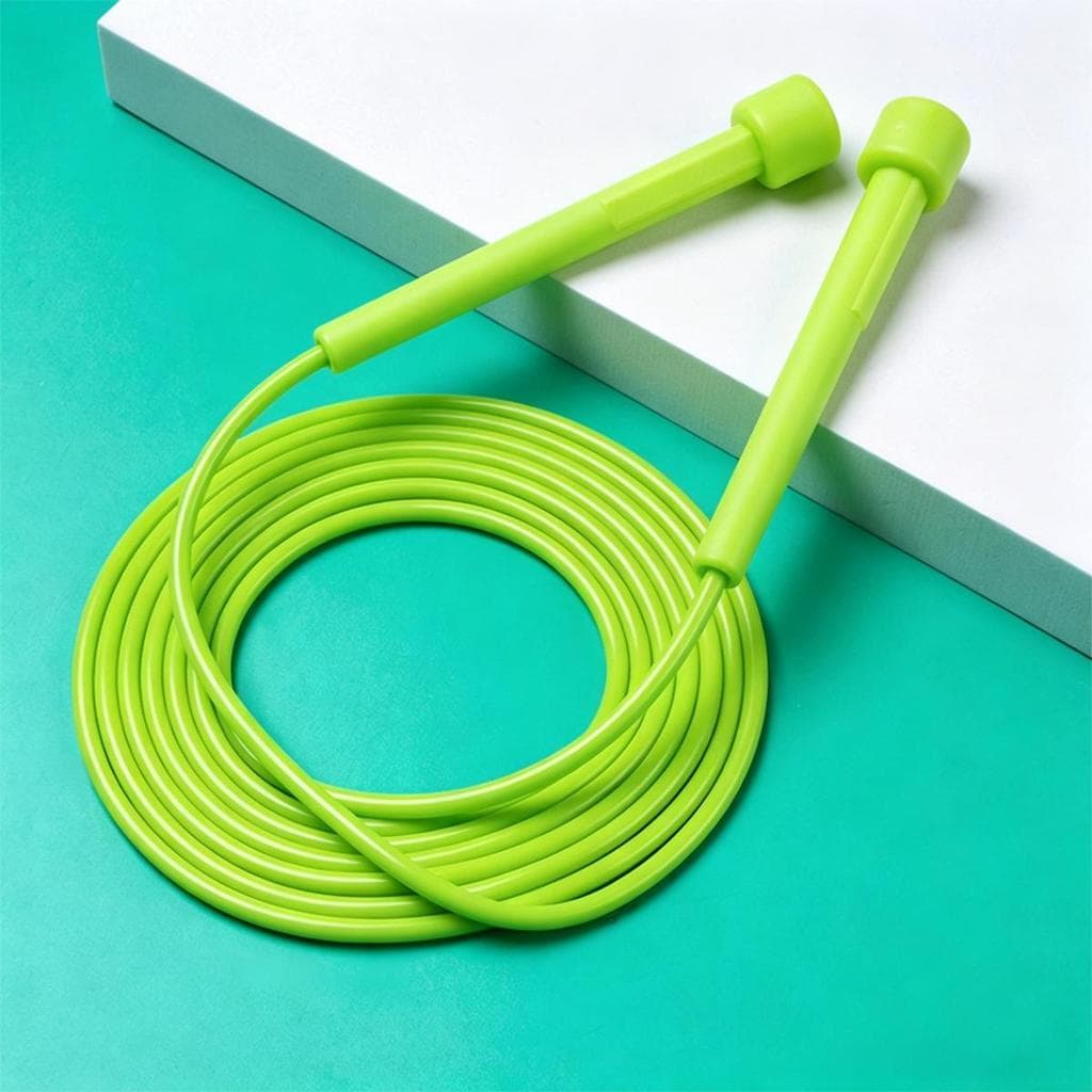 Corda de pular PVC pesada, ideal para fitness, MMA, boxe e muay thai, ajustável, para uso interno e externo.