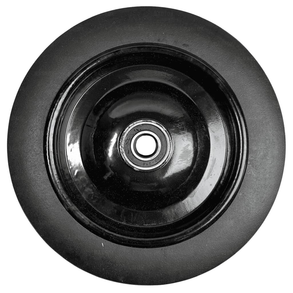 Roda Carrinho De Mão Maciça 3.25-8 Completa Com Rolamento
