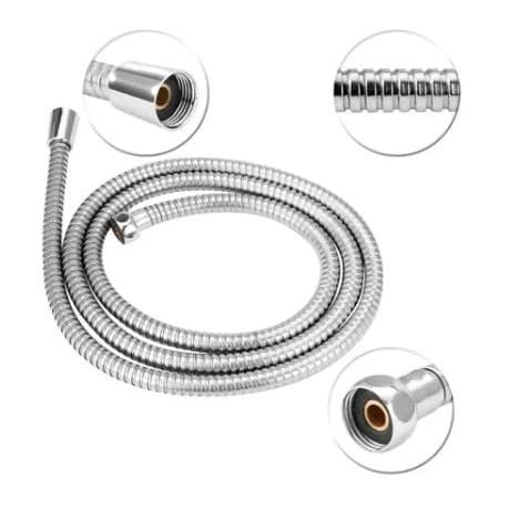 ENGATE AÇO INOX 1,20 METROS PARA DUCHA SALÃO ENGATE FLEXIVEL PARA DUCHA MANGUEIRA PARA LAVATÓRIO  MANGUEIRA PARA DUCHA