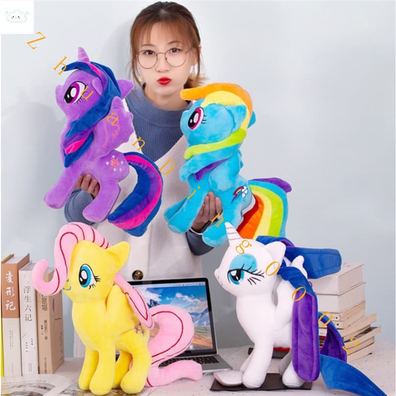Little Pony Figuras De Cavalo De Pelúcia Macia / Brinquedo Infantil