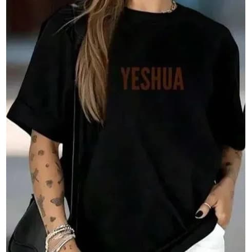 Camiseta T-shirt Feminina Jesus Moda Cristã Religiosa 100%