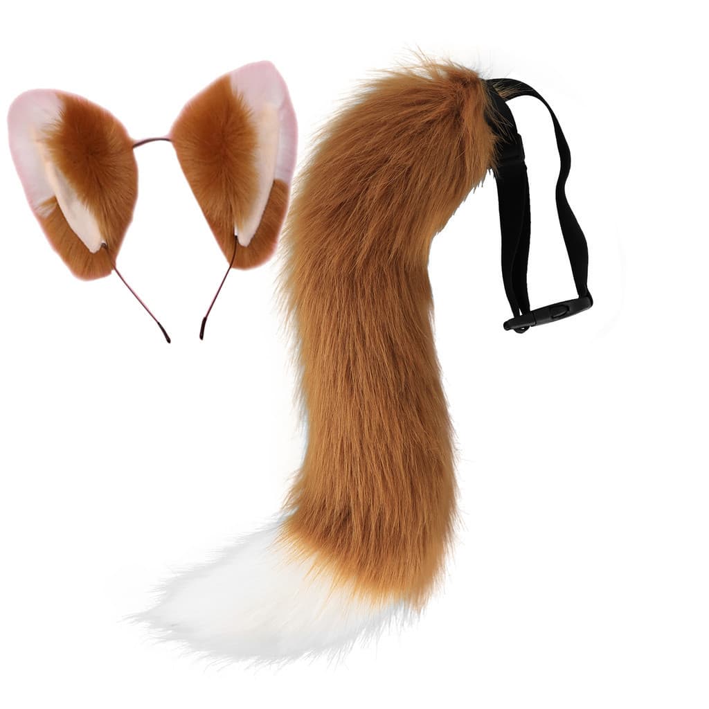 Peludo Bandana Orelhas De Gato Animal Orelha Hairband Cosplay Prop Elegante Acessório Feminino Festa De Halloween