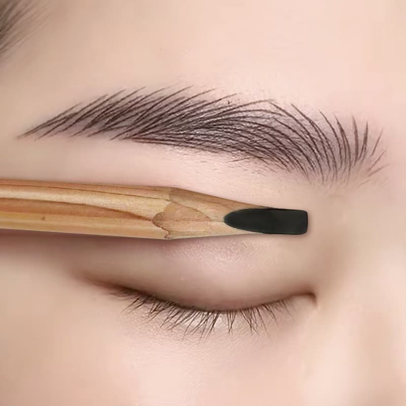 Linha selvagem estilo de sobrancelha dedicado lápis de sobrancelha maquiagem tatuagem artista Design forma de sobrancelh