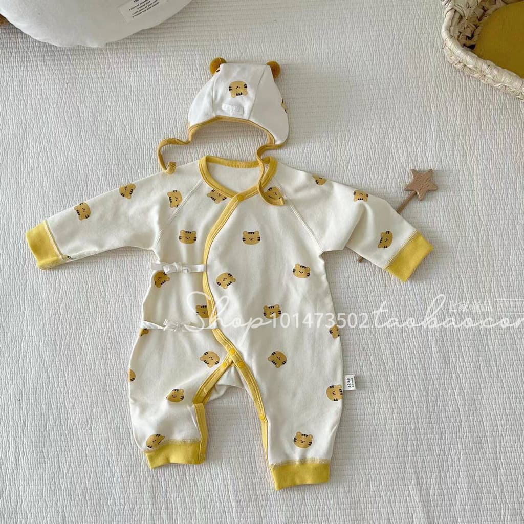 0-junho bebê primavera outono roupas recém-nascidos macacão de bebê puro algodão verão estilo fino roupas monge