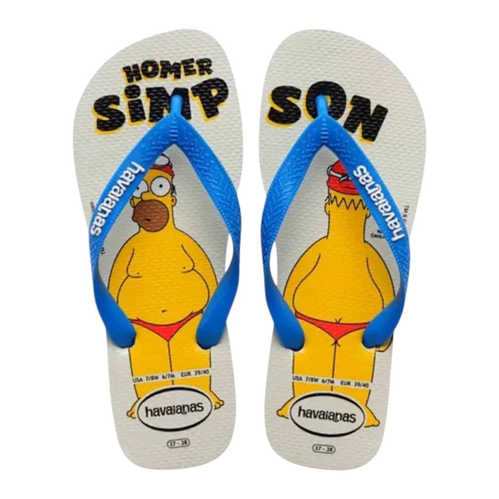 Havaianas Top The Simpsons Masculino e Feminino Unissex Orig