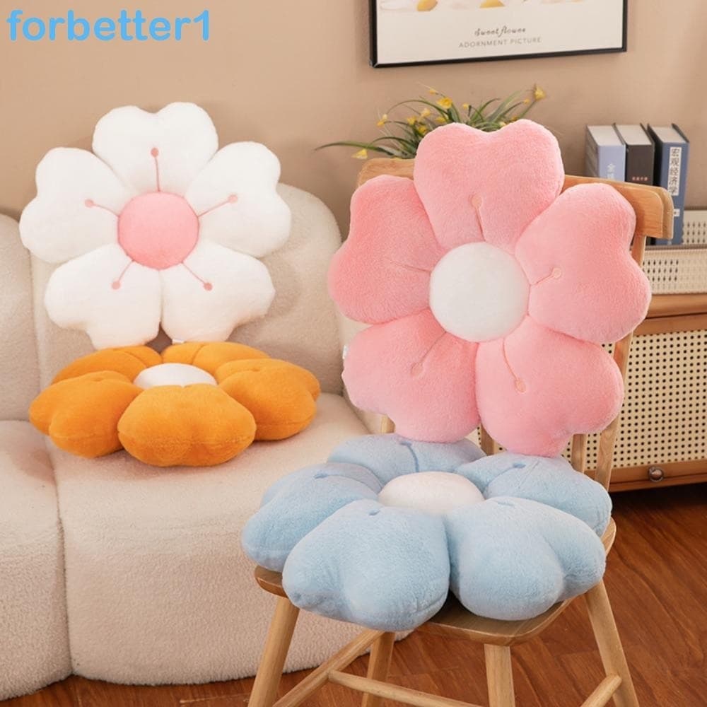 Travesseiro De Flor De Cerejeira FORBETTER , Almofada De Cadeira Em Formato Pelúcia Macia E Espessada Para Decoração De
