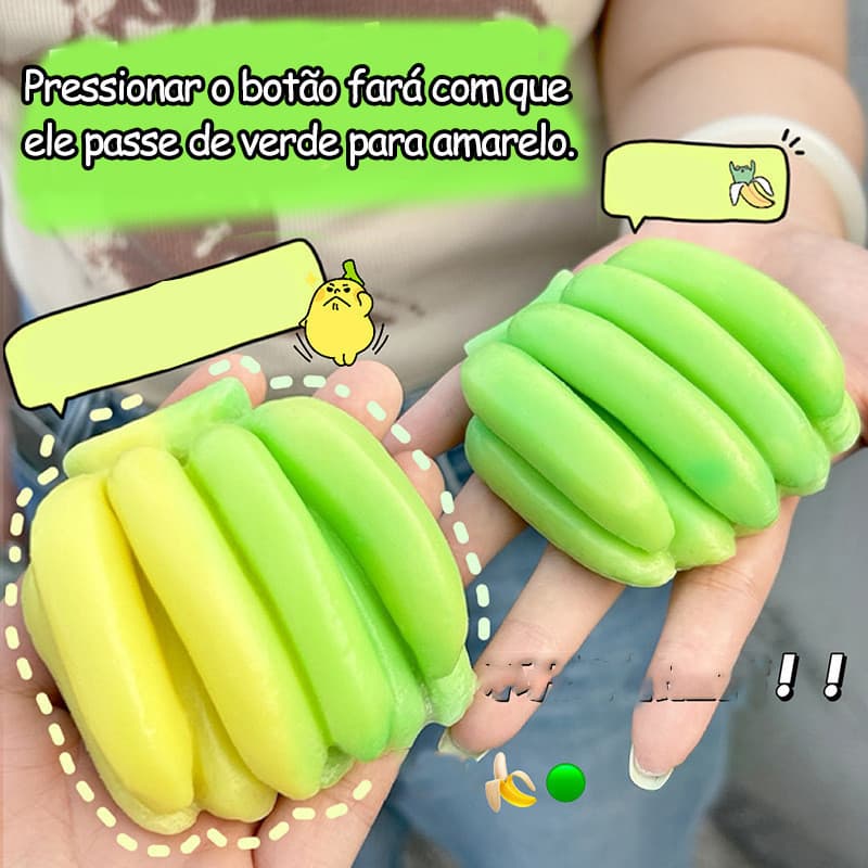 banana brinquedos anti stress/estresse de espremer espinha/apertar/squishy grande/ante/para ansiedade/Mochi