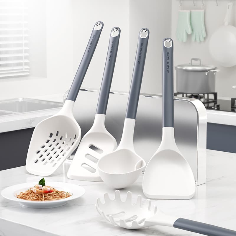 Espátula de silicone doméstica antiaderente espátula de cozinha CFCS001 espátula de colher de silicone