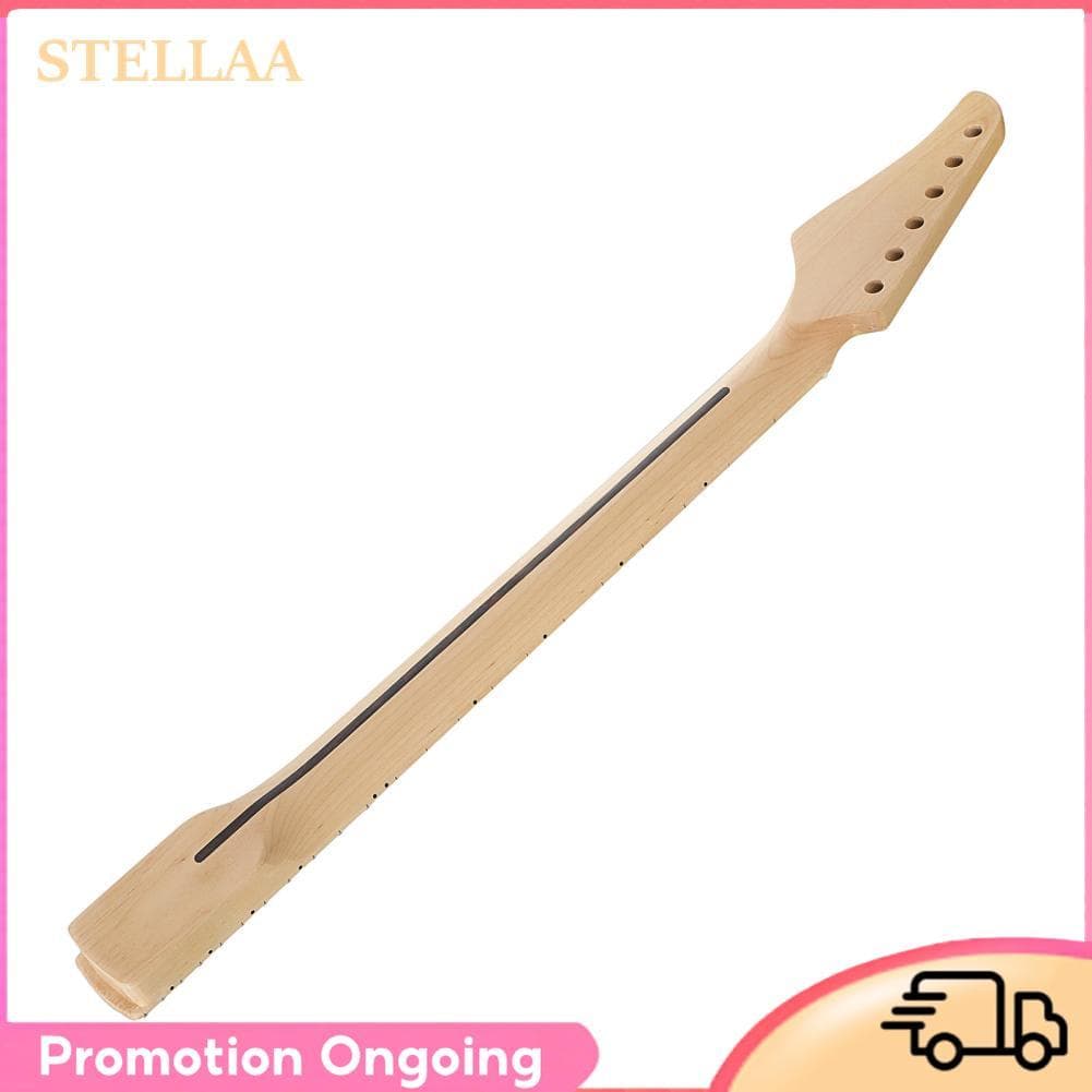 Stellaa Luocute guitarra elétrica pescoço 22 traste fretboard de bordo com treliça de dupla ação e porca de osso para