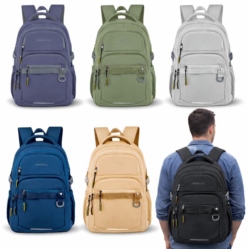 Mochila Notebook Grande Reforçada Semi Impermeável Mochila Femina Mochila Masculina Trabalho Escola