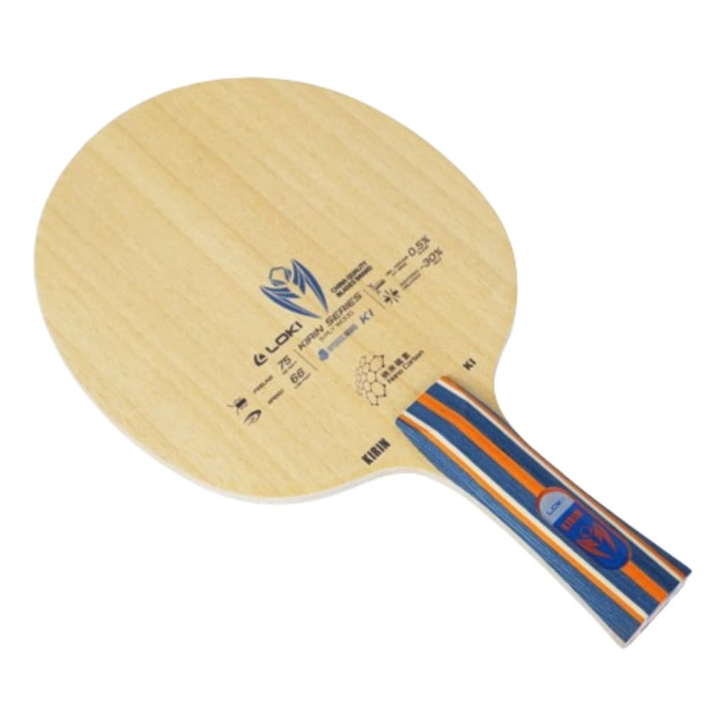 Raquete Carbon Loki Wang Hao K1 Clássica Fl Tênis De Mesa