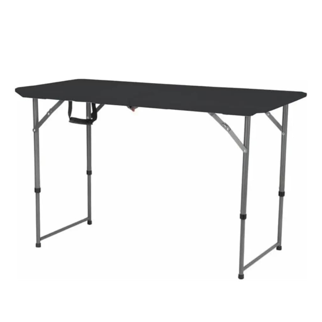 MESA DOBRÁVEL 1,20M ROBUST PORTATIL MULTIUSO CAMPING PRETA NAUTIKA