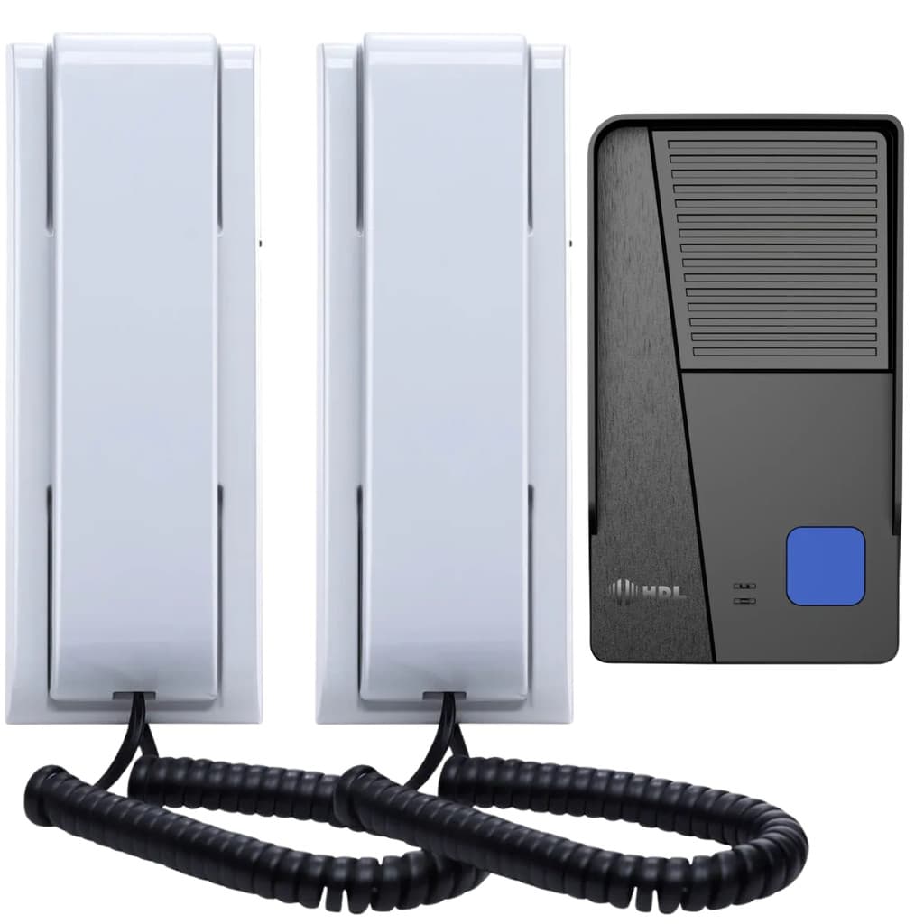 Interfone Porteiro Eletrônico Residencial Hdl Áudio Class Com Extensão