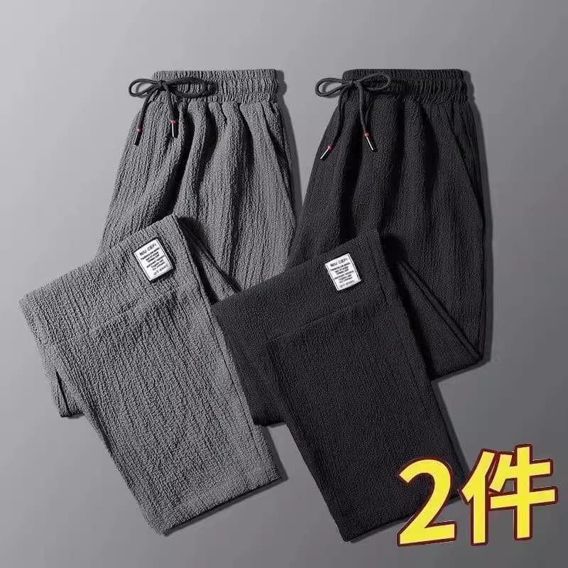 Calças masculinas soltas, resistentes ao desgaste, resistentes à sujeira, trabalho, roupas para canteiro de obras, verão