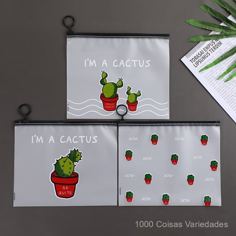 5/6/7 Pcs Pasta Organizadora à Prova D'água com Compartimentos Múltiplos