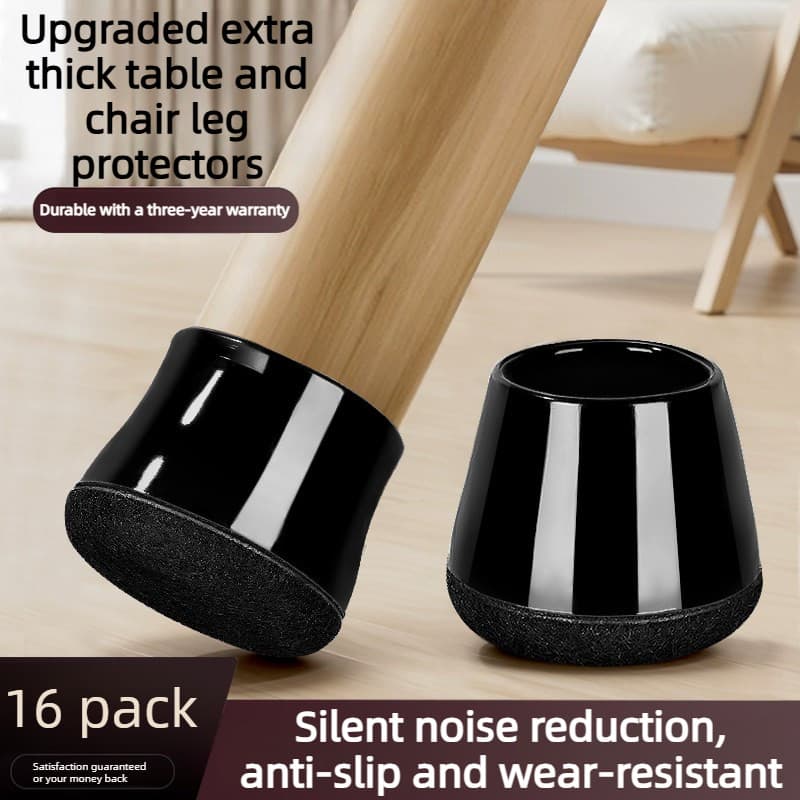 Capas Para Pernas De Cadeira , Almofadas De Silicone Pés De Móveis , Protetores Antiderrapantes De Redução De Ruído Banc