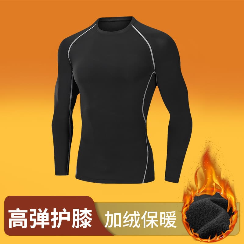 Roupas de Fitness masculinas basquete apertado roupas de treinamento esportes correndo alta elástica de secagem rápida c