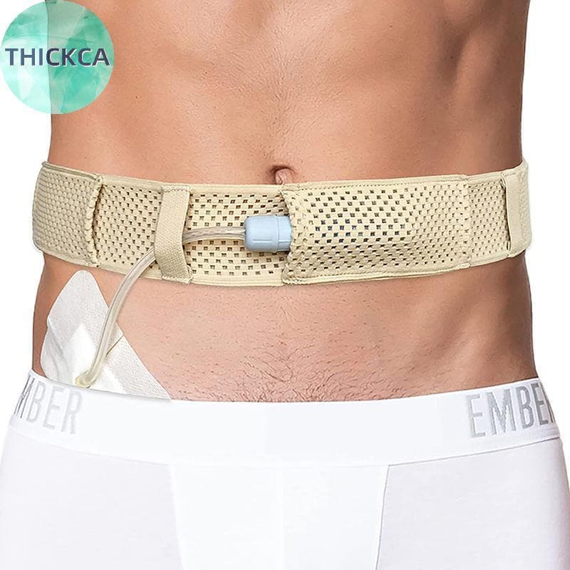 thickca Cinto de Proteção Ajustável para Cateter de Diálise Peritoneal, Dispositivo de Fixação de Cateter Abdominal, Sup