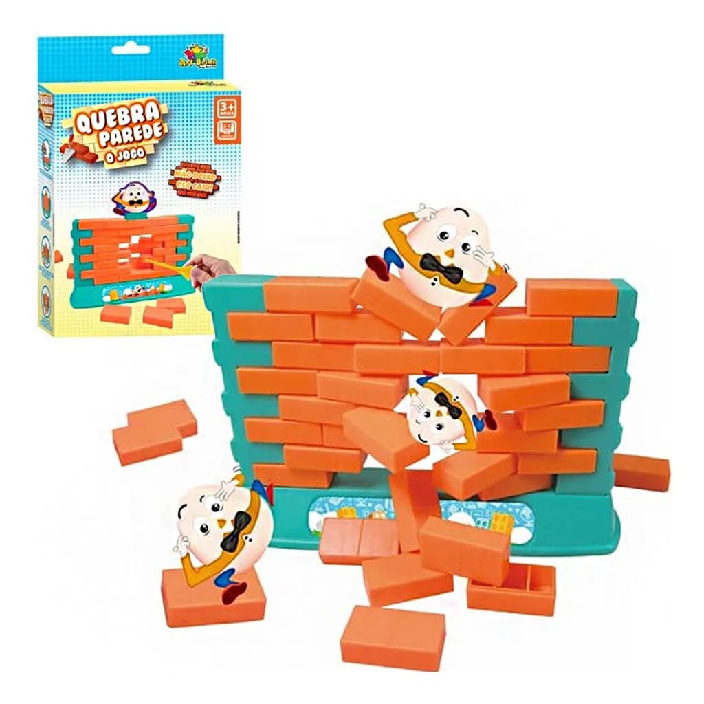 Jogo Quebra Parede Muro Brinquedo Interativo Jogo Educativo