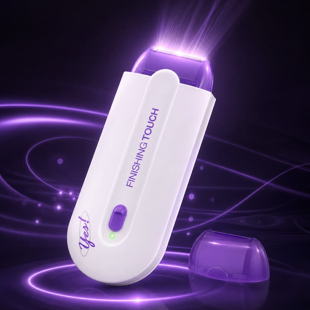 Depilador Elétrico Feminino Recarregável USB Sem Dor Portátil