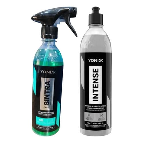 Kit Limpeza E Acabamento Interno Vonixx Sintra + Intense