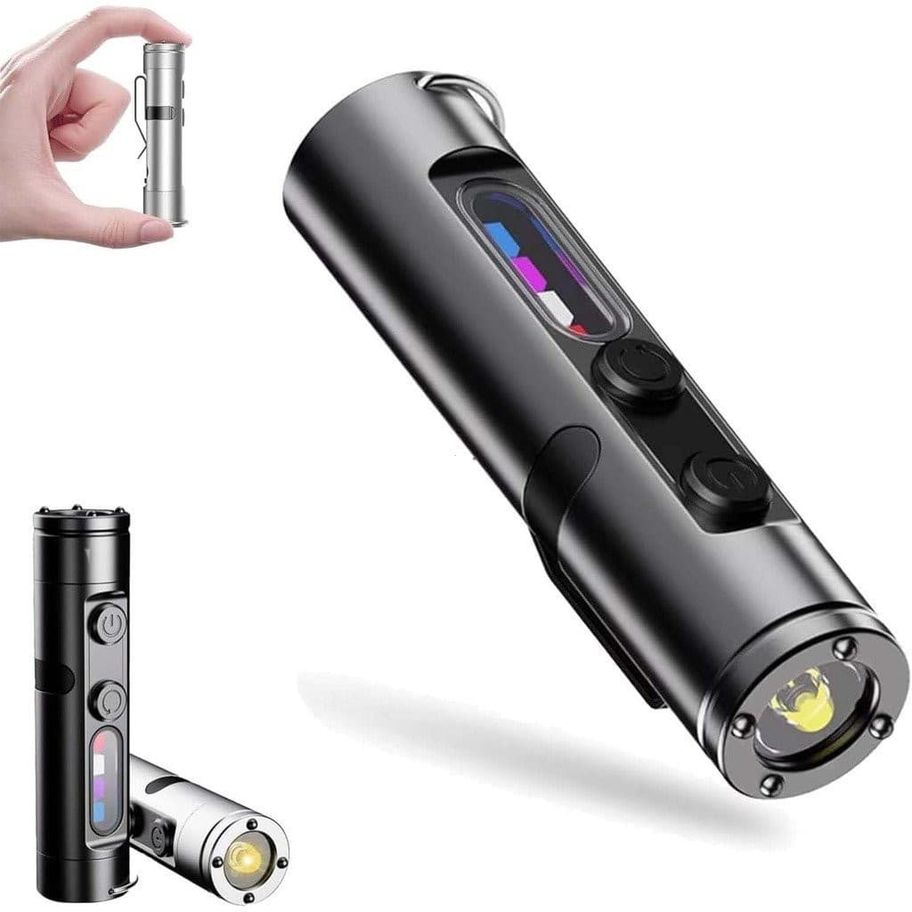 Mini Lanterna LED Tianlaite , Alto Brilho , Tamanho Portátil , Clipe Com Tampa