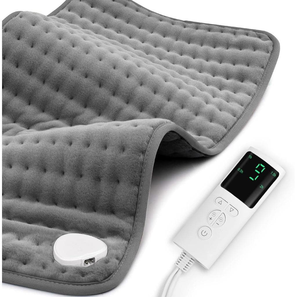 Almofada De Aquecimento Para Alívio Da Dor Nas Costas 17 " X 33 " Opções De Calor Seco E Úmido De Tamanho Grande Elétric
