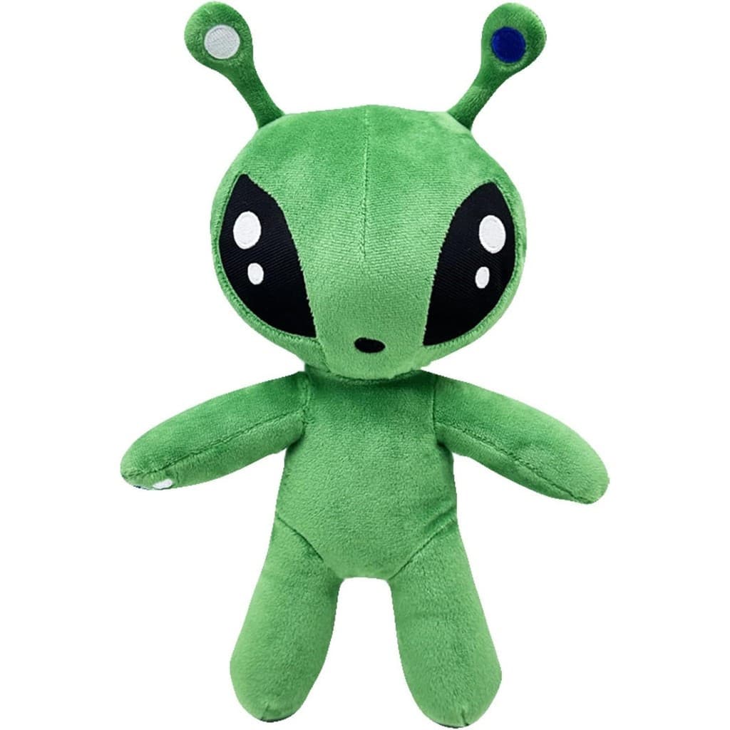 Brinquedo De Pelúcia Alienígena , Boneca Verde , Travesseiro Macio De Criatura Adequado Para Decoração De Quarto Infanti