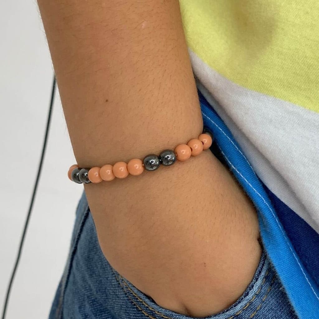 Pulseira Infantil Masculina Brown Califa 14cm