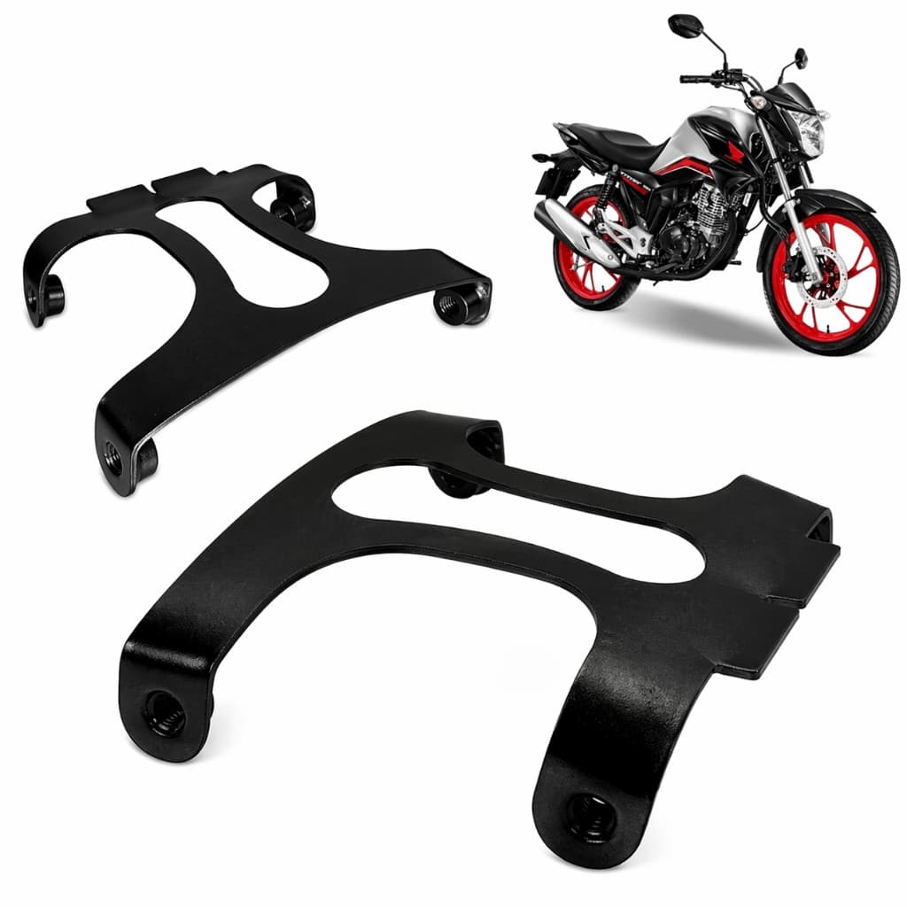 Suporte aranha do Paralama Parabarro Parafuso Fixação Honda Titan Fan Start 125 150 160 até 2024