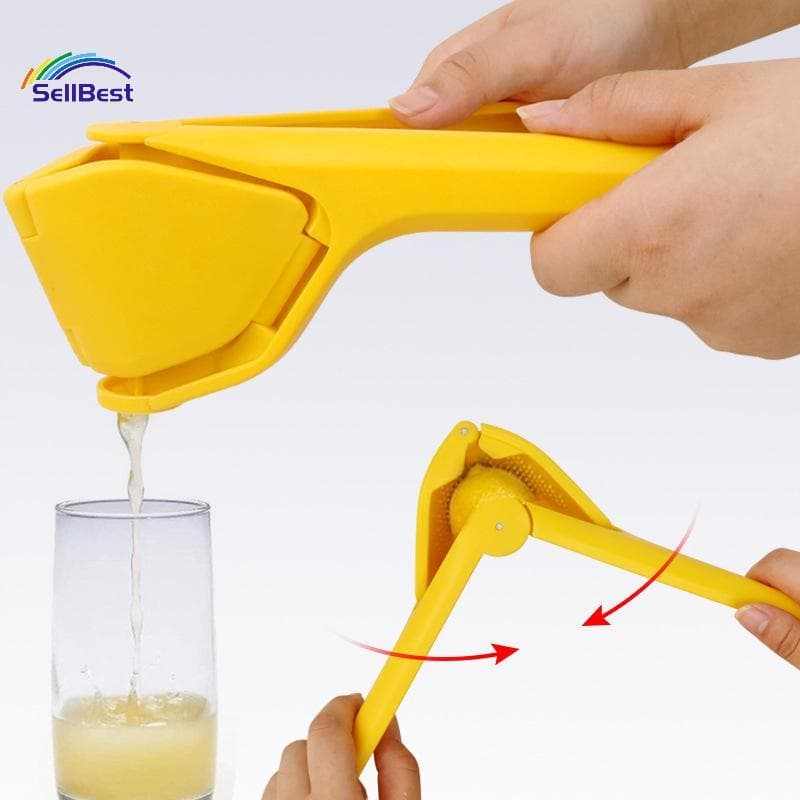 Sellbest Espremedor De Limão Sem Esforço , Prensa Cítrica Manual De Plástico De Qualidade Alimentar , Para , Citro , Lar