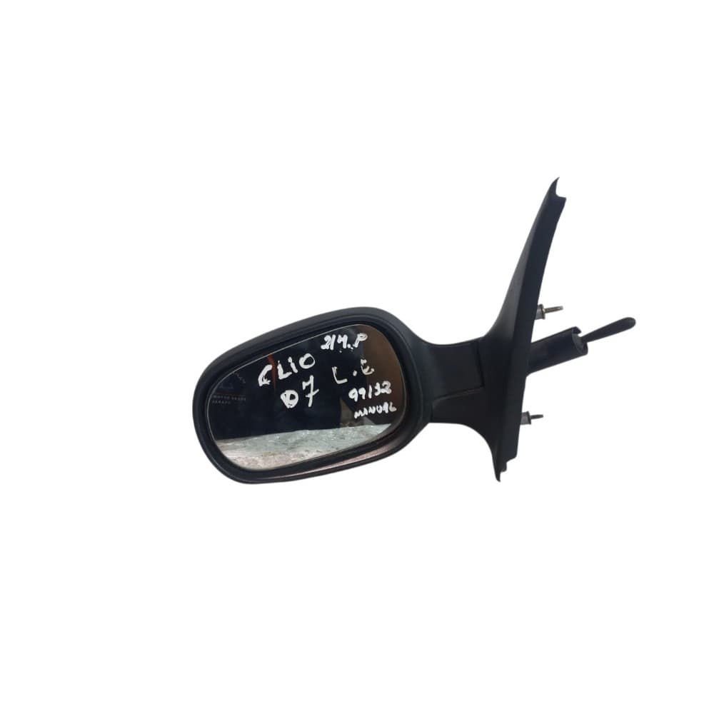 Retrovisor manual esquerdo renault clio 1999/2012 2/4 portas